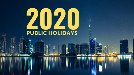 Public Holidays in uae 2020