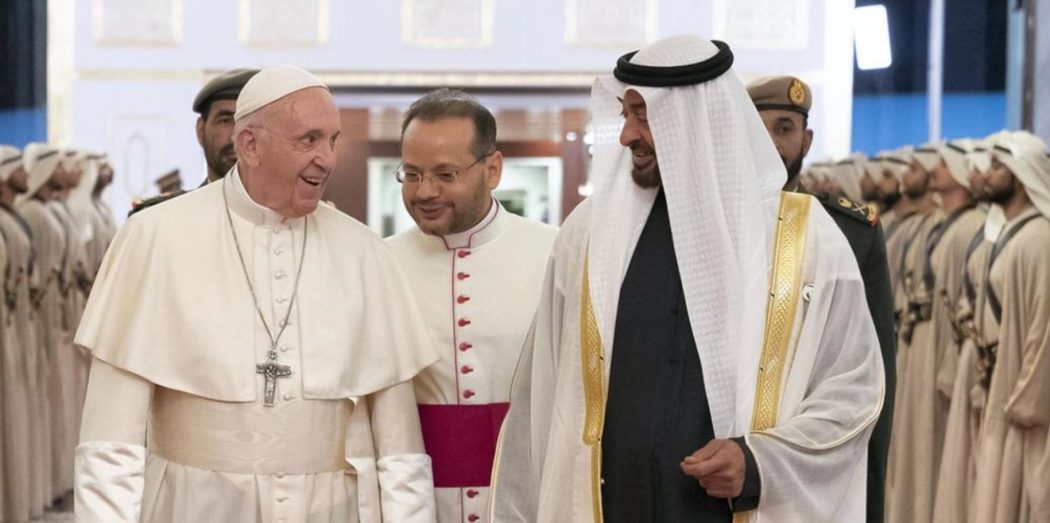 Pope Francis visit to UAE 2019 Live Updats