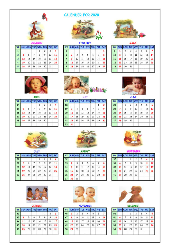 Create Your Own Photo Calendar Free