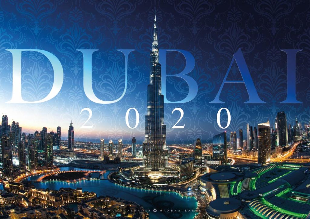 Dubai UAE Calendar Year 2020