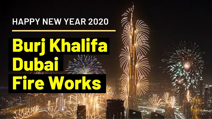 2020 New Year Fireworks in Dubai