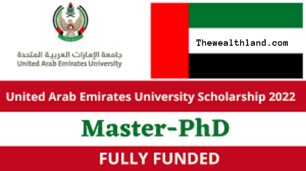 fully-funded PhD scholarships in UAE